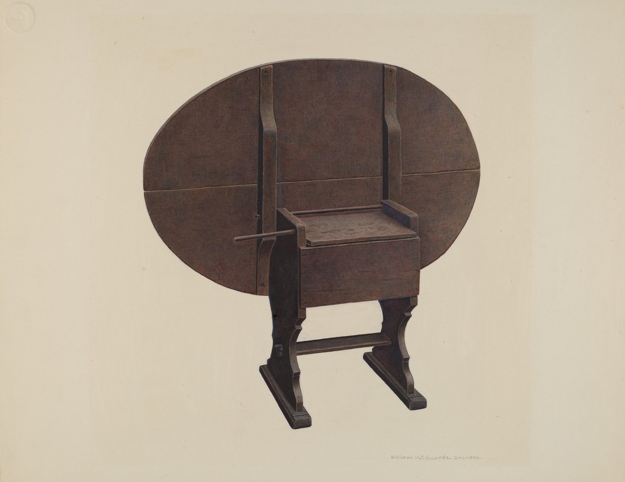 Eettafel door William H. Edwards