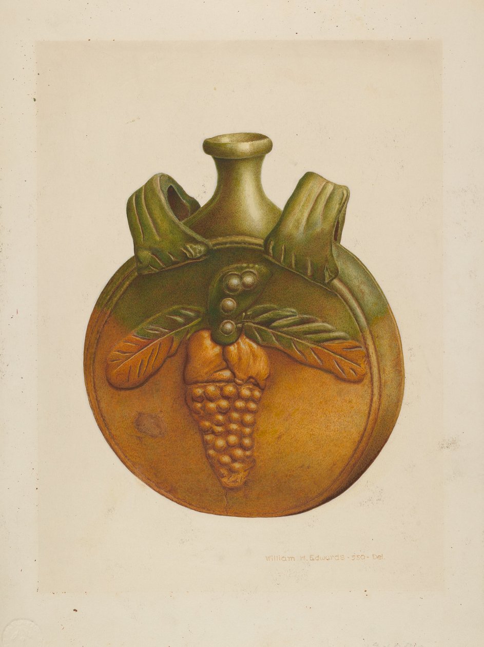 Waterfles door William H Edwards