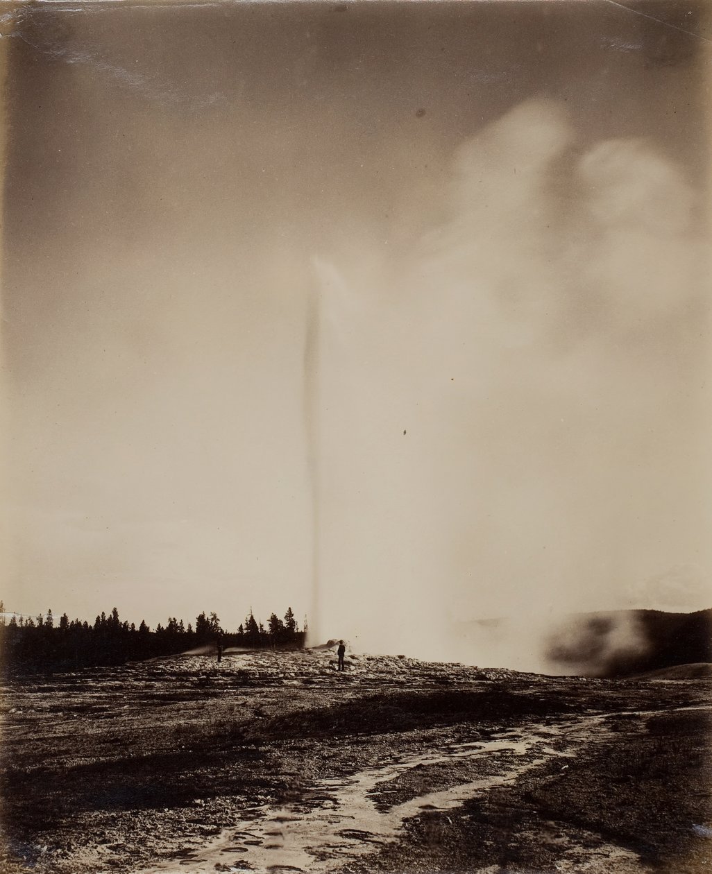 Old Faithful, 1871 door William H. Jackson