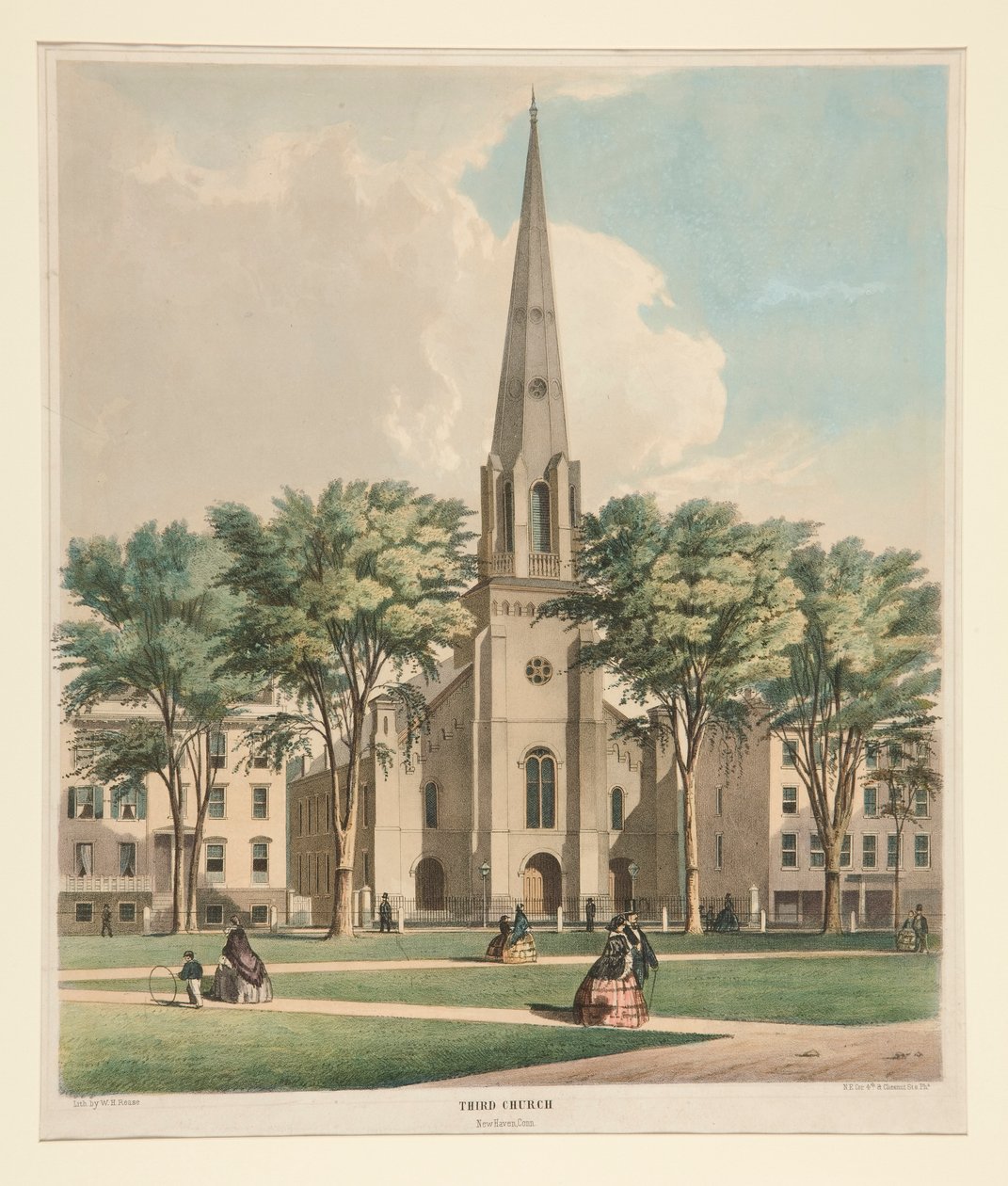 Derde Kerk / New Haven, Conn. door William H. Rease