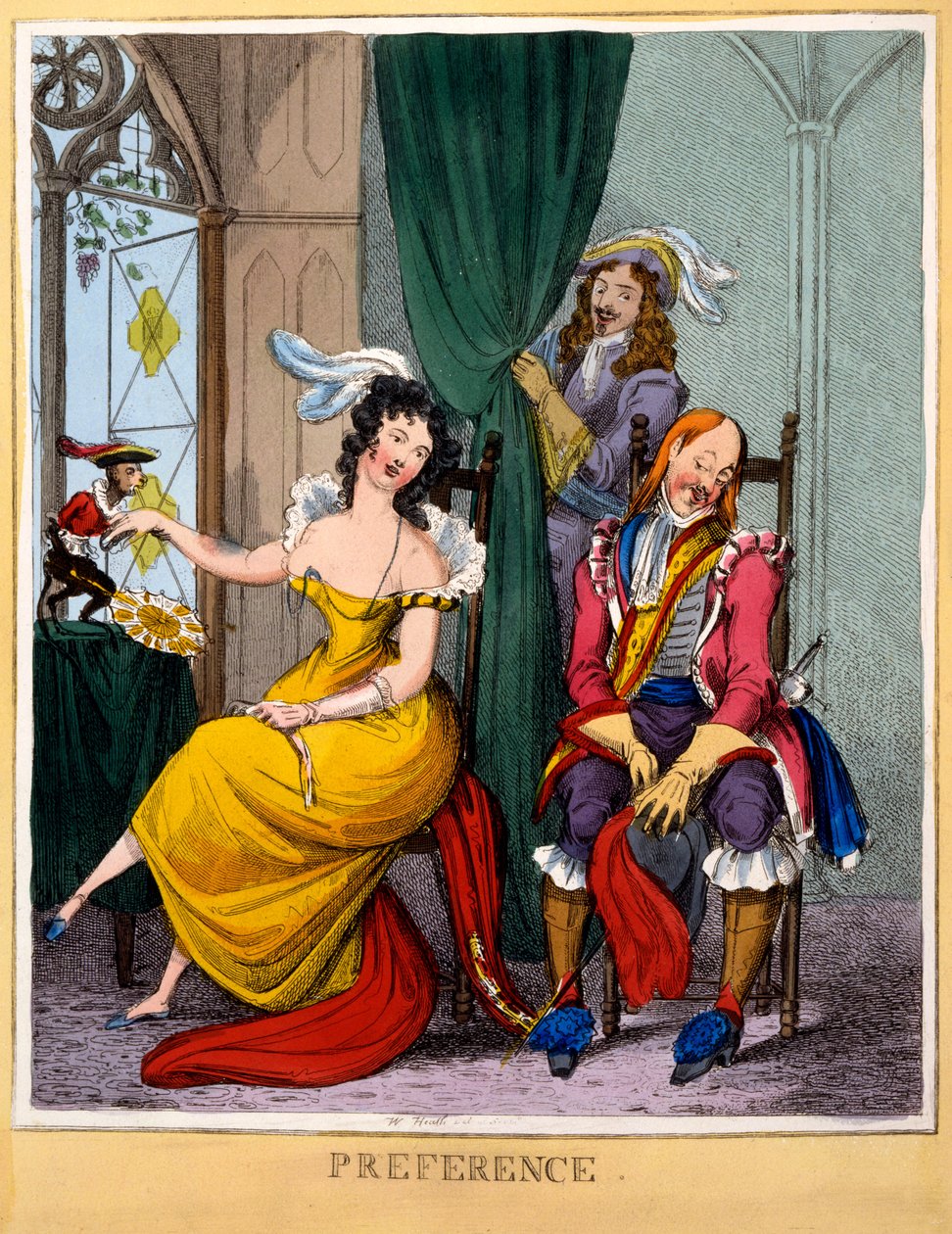 Voorkeur, ca. 1818 door William Heath