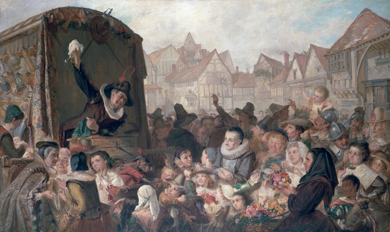 De Kermisverkoper door William Henry Fisk