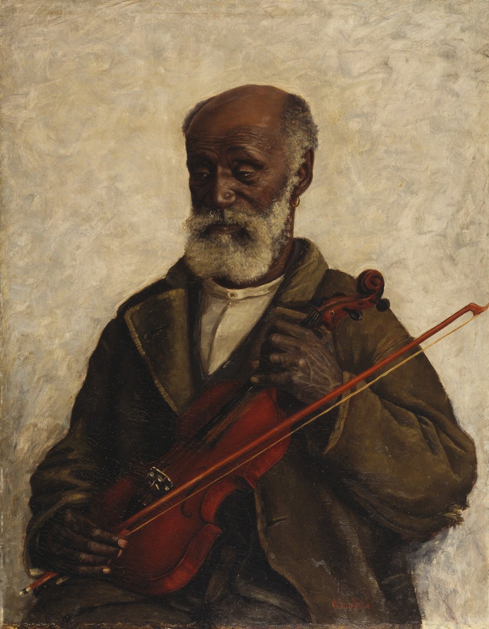 Oude Slaaf, c.1889 door William Henry Huddle