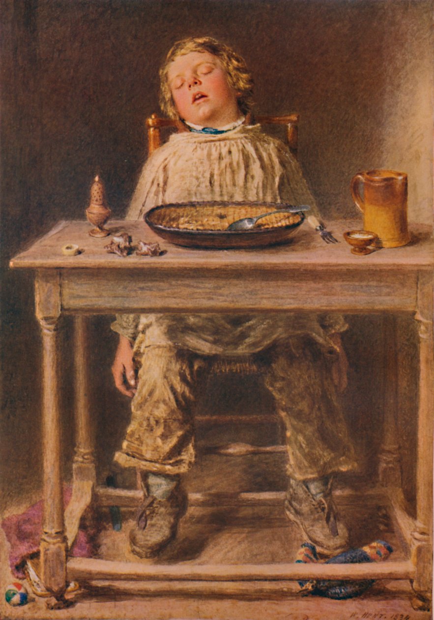 De Nederlaag, 1834, 1935 door William Henry Hunt