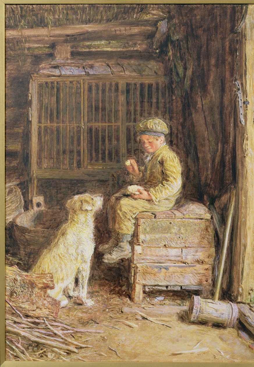 De Zuinig Maaltijd door William Henry Hunt