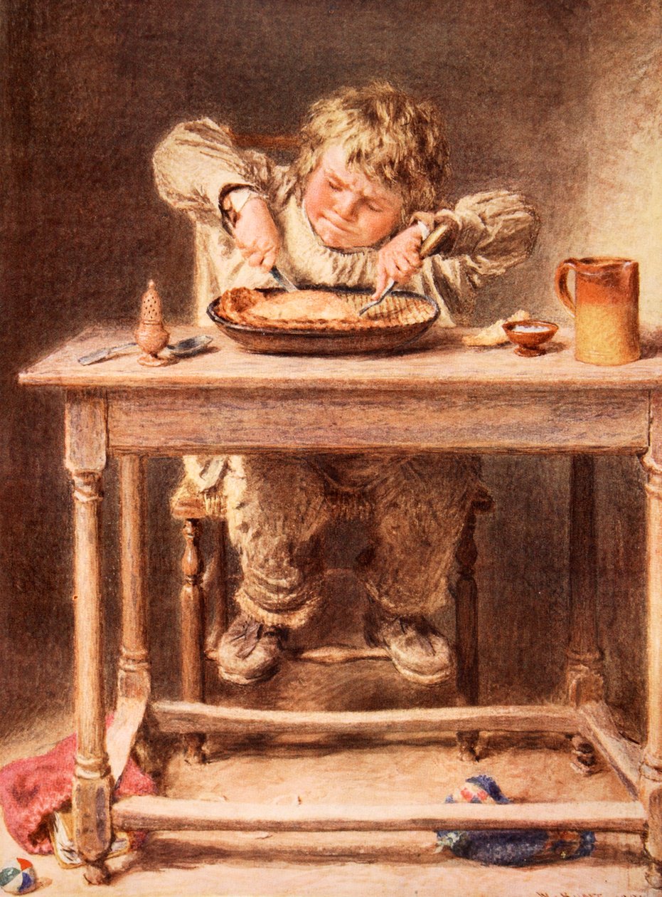 De aanval door William Henry Hunt