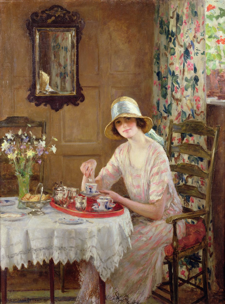 Afternoon Tea door William Henry Margetson