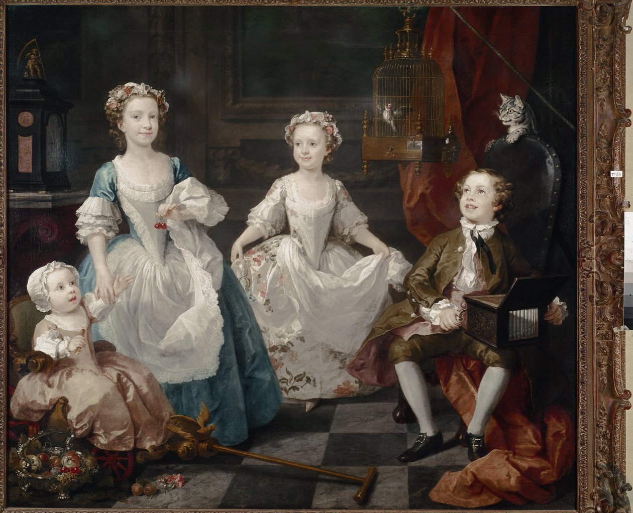 De Graham Kinderen door William Hogarth