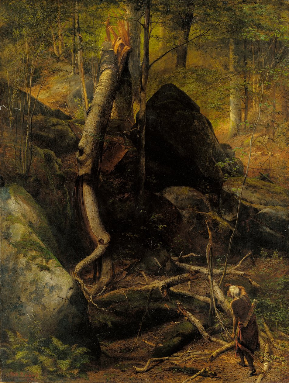 Het gevallen herkenningspunt, 1872 door William Holbrook Beard