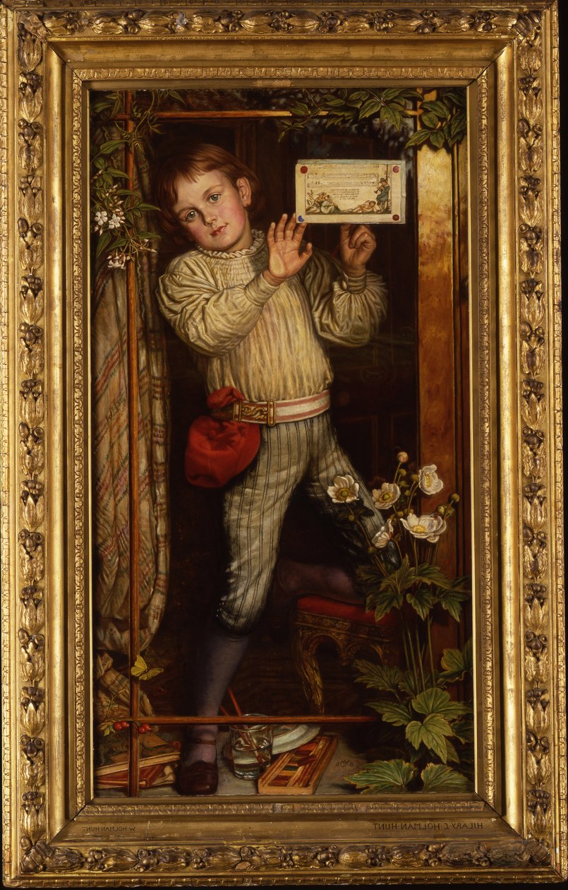 Meester Hilary - De Tracer, 1886 door William Holman Hunt