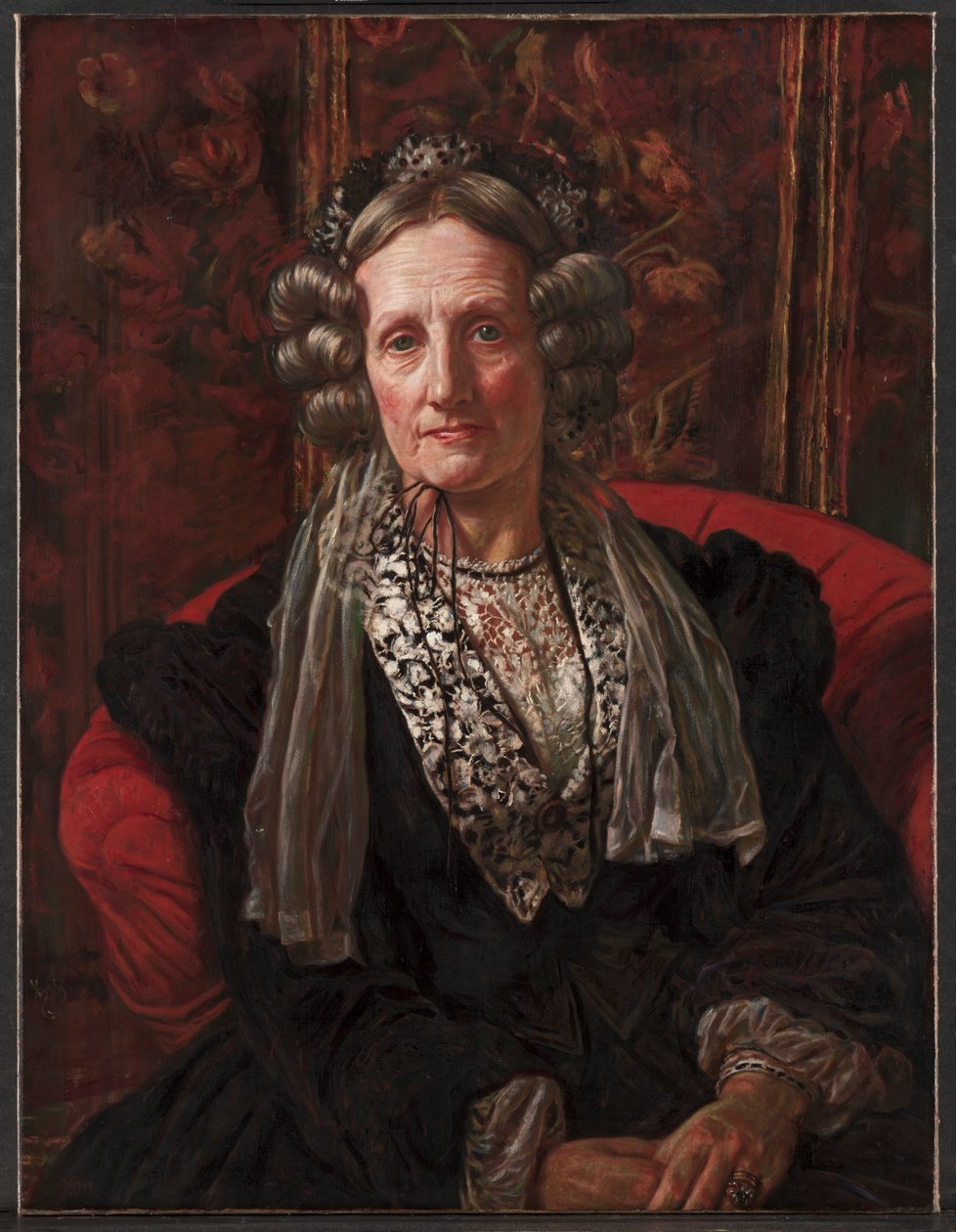 Mevrouw George Waugh door William Holman Hunt
