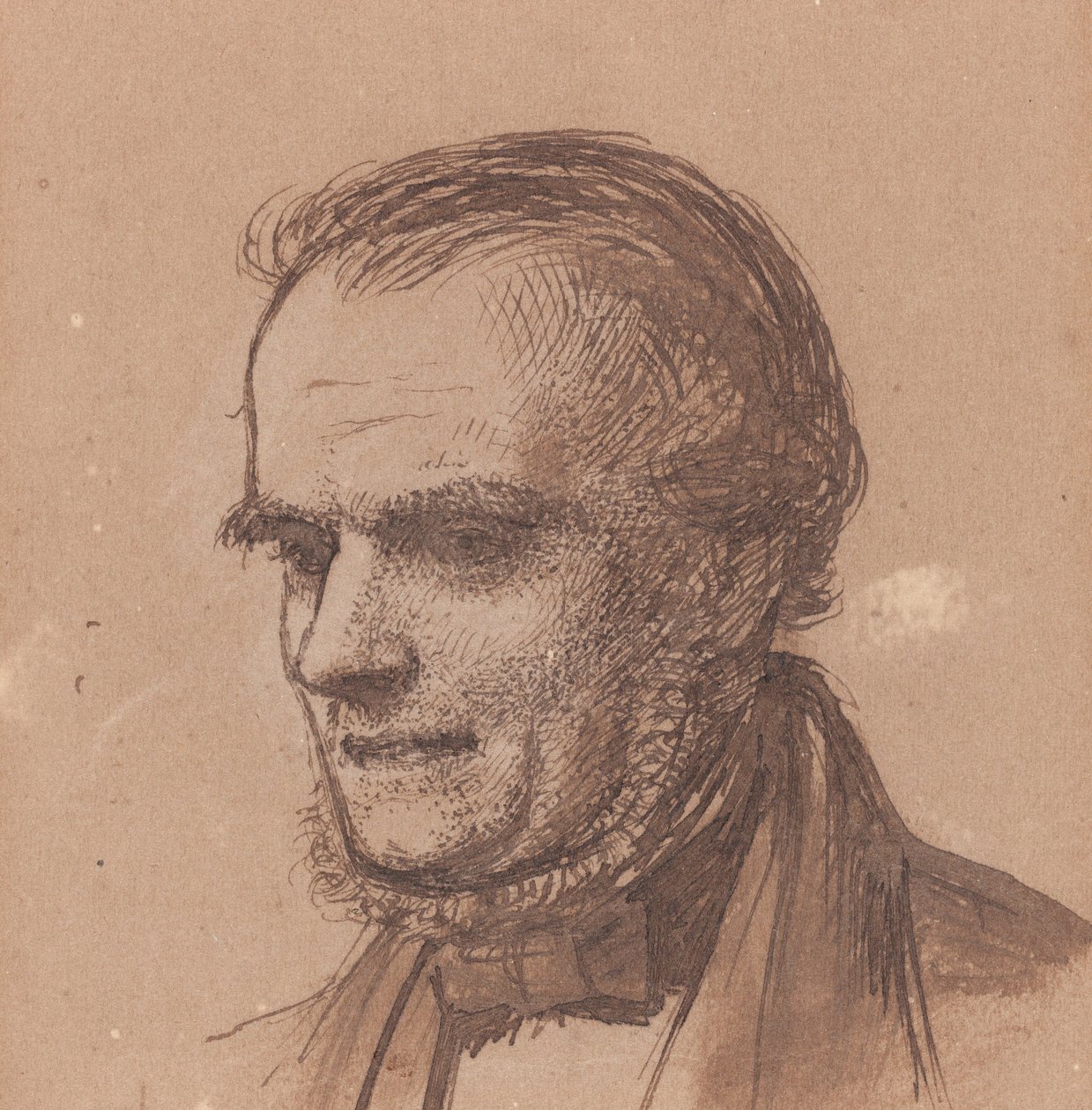 De Vader van de Kunstenaar, William Hunt door William Holman Hunt