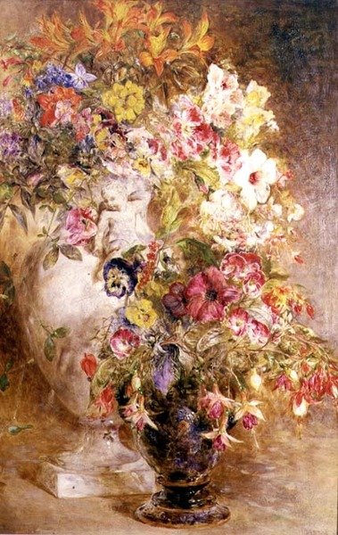 Een overvloed aan bloemen door William Huggins