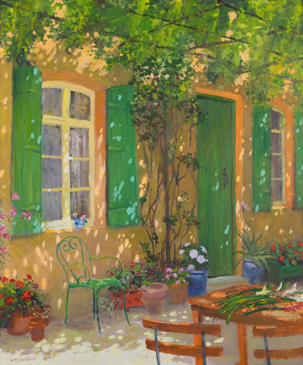 Na Bargemon door William Ireland