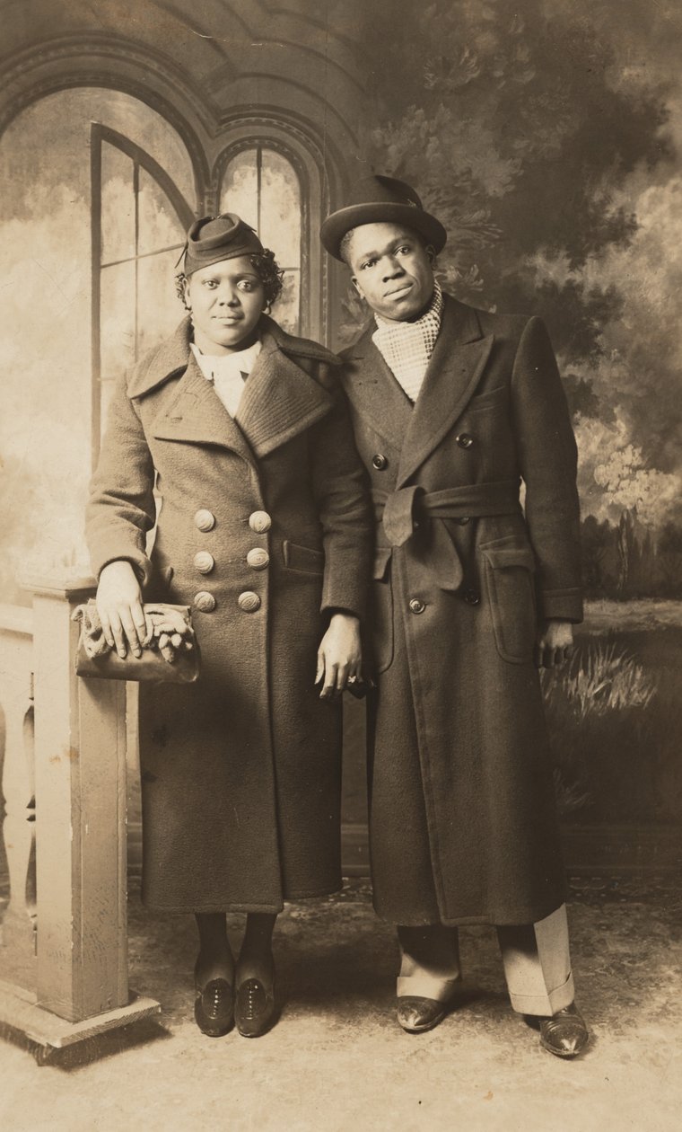 "Mr.  Mrs...",jaren 1930 (foto) door William J. Rensler