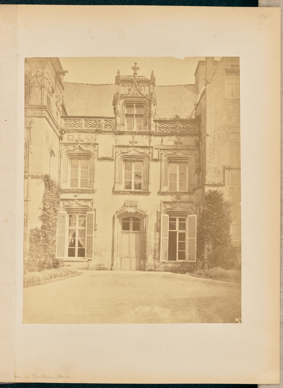 Kasteel van Fontaine-Henri door William J. Stillman