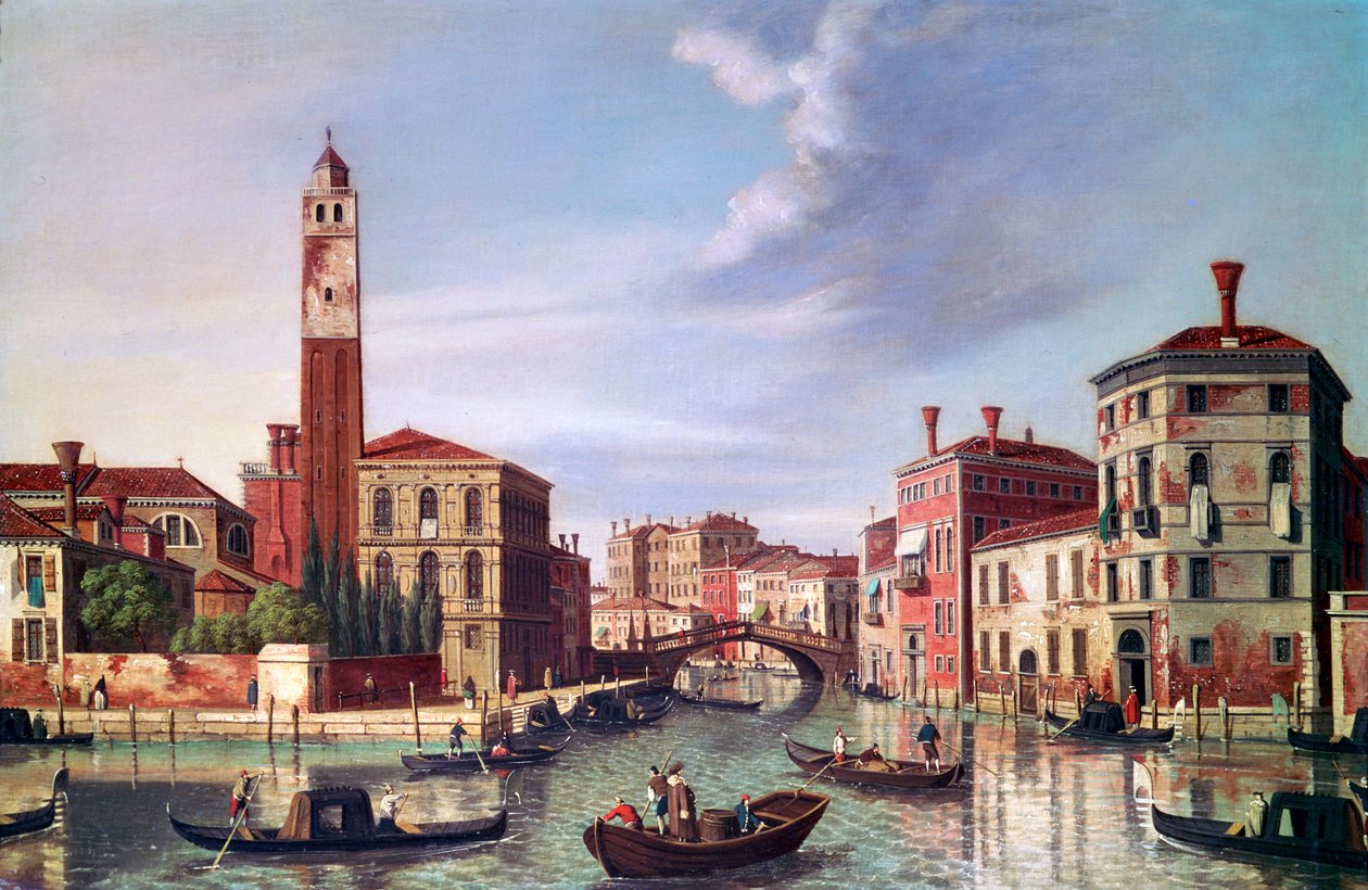 Palazzo Labia, Cannaregio Kanaal door William James