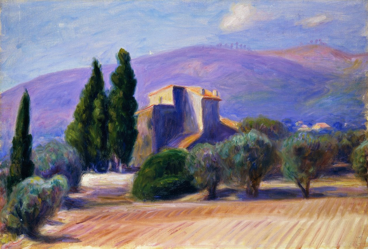 Boerderij in de Provence door William James Glackens
