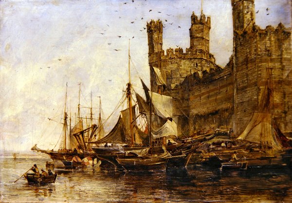 Caernarvon Kasteel door William Joseph J.C. Bond