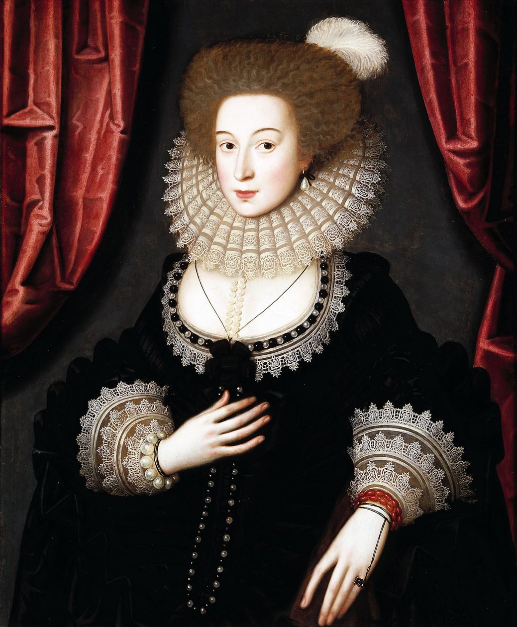 Portret van Mary Radclyffe door William Larkin