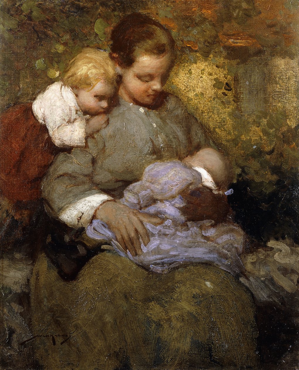 Moeder en Kind door William Lee Hankey