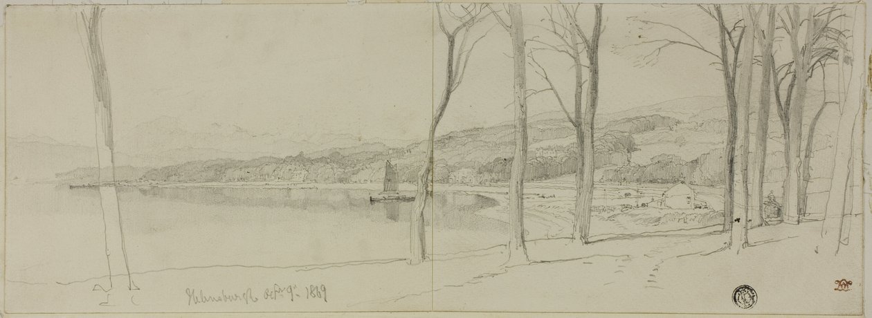 Helensburgh, Schotland door William Leighton Leitch