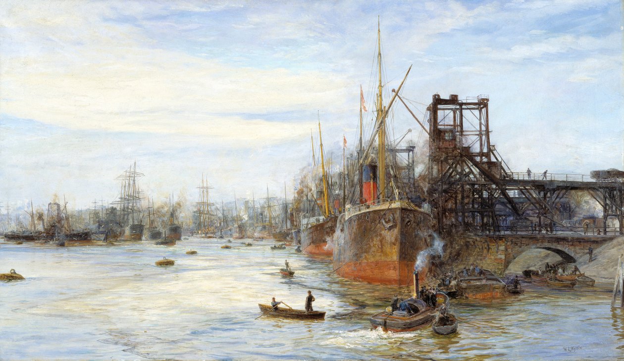 Barry Docks door William Lionel Wyllie