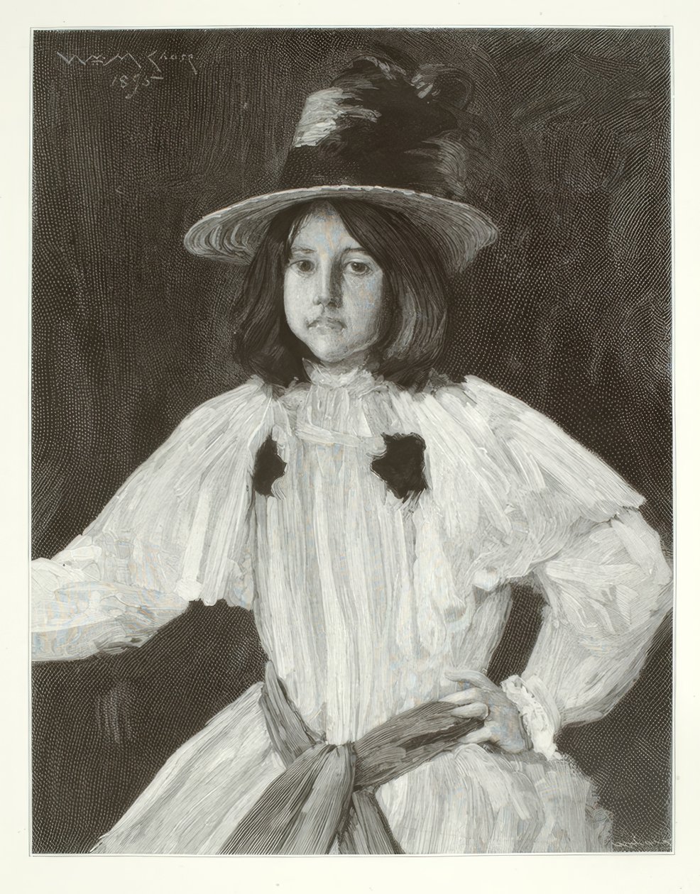 Alice door William Merritt Chase