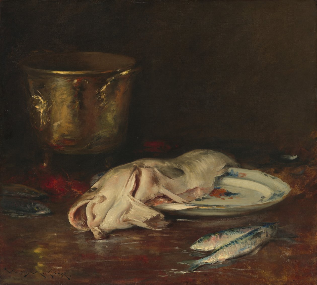 Een Engelse Kabeljauw door William Merritt Chase