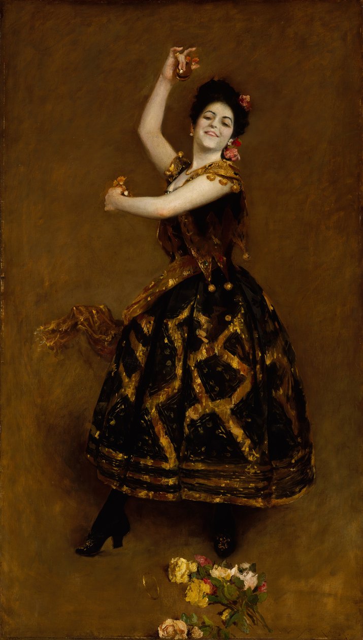 Carmencita door William Merritt Chase
