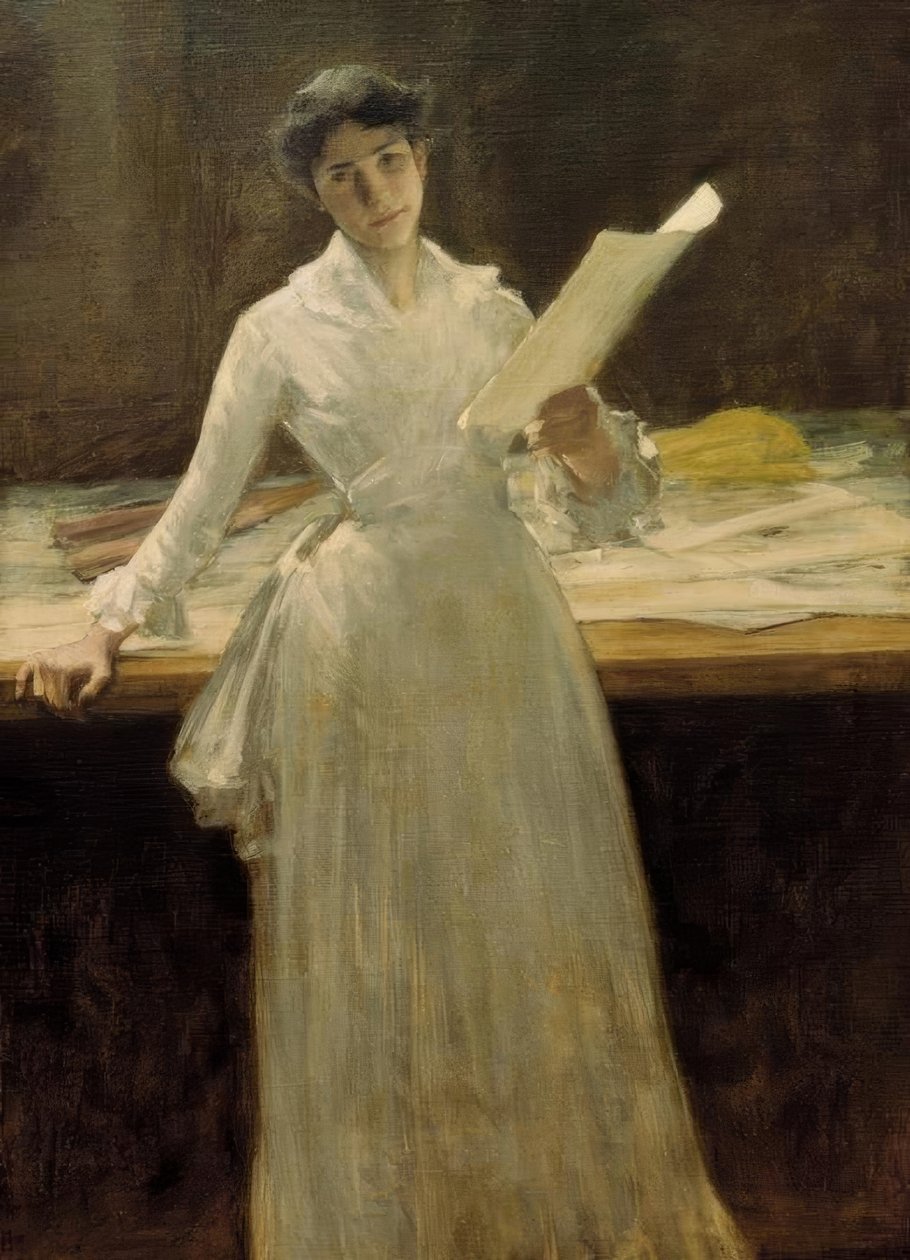 Herinneringen door William Merritt Chase