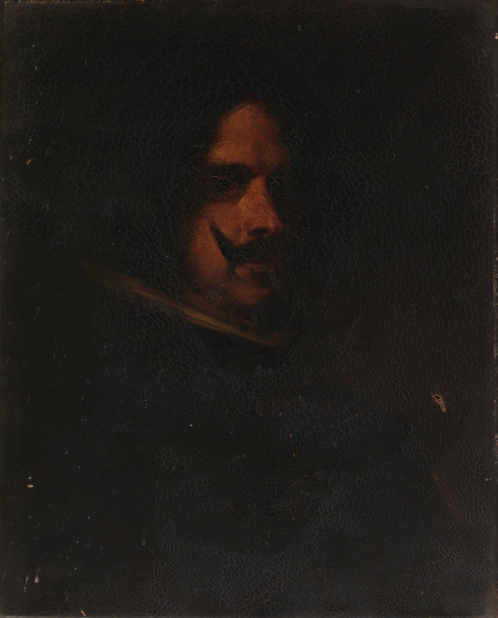 Hoofd van een Man, ca. 1872-1879 door William Merritt Chase