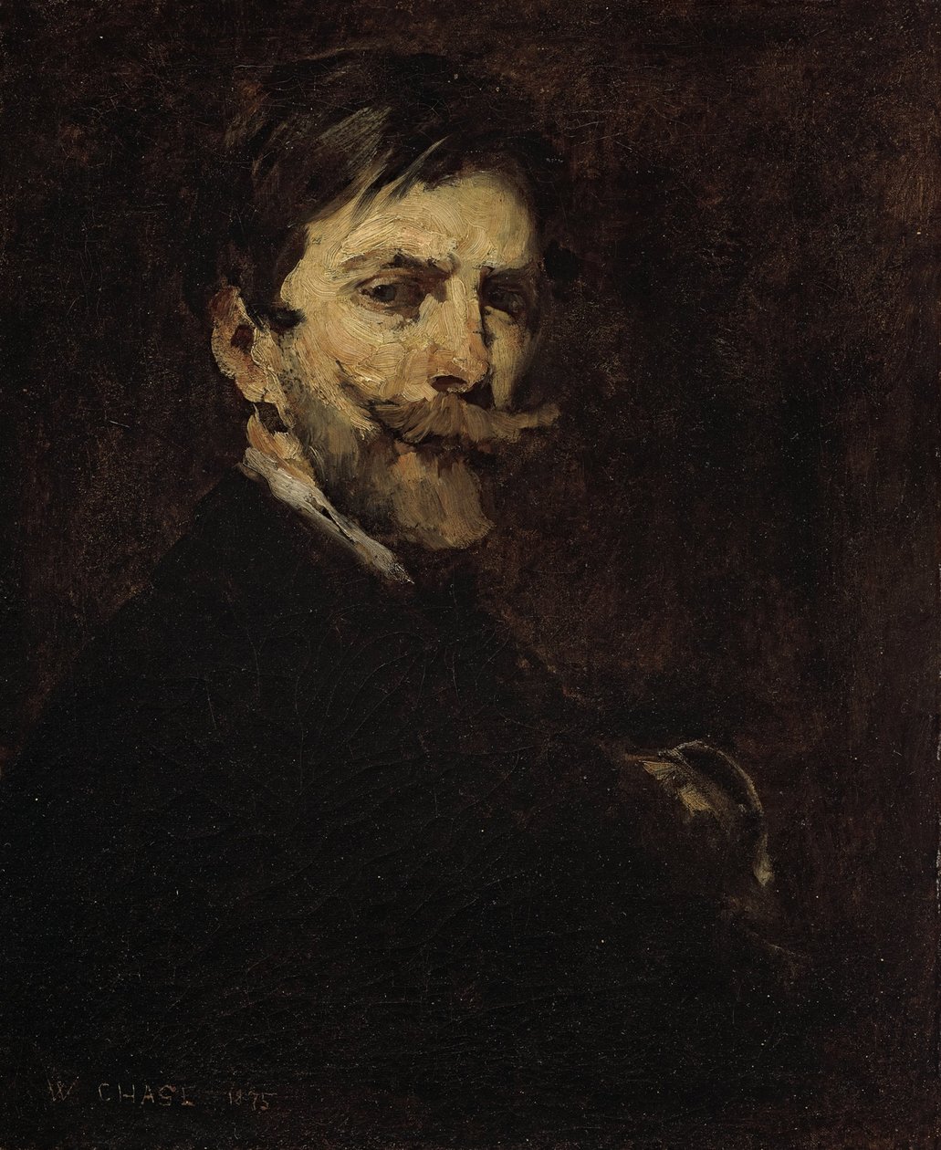 Zelfportret door William Merritt Chase