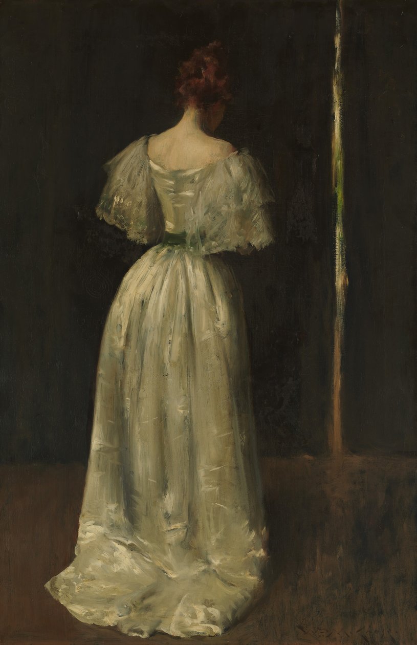 Dame uit de zeventiende eeuw, ca. 1895 door William Merritt Chase