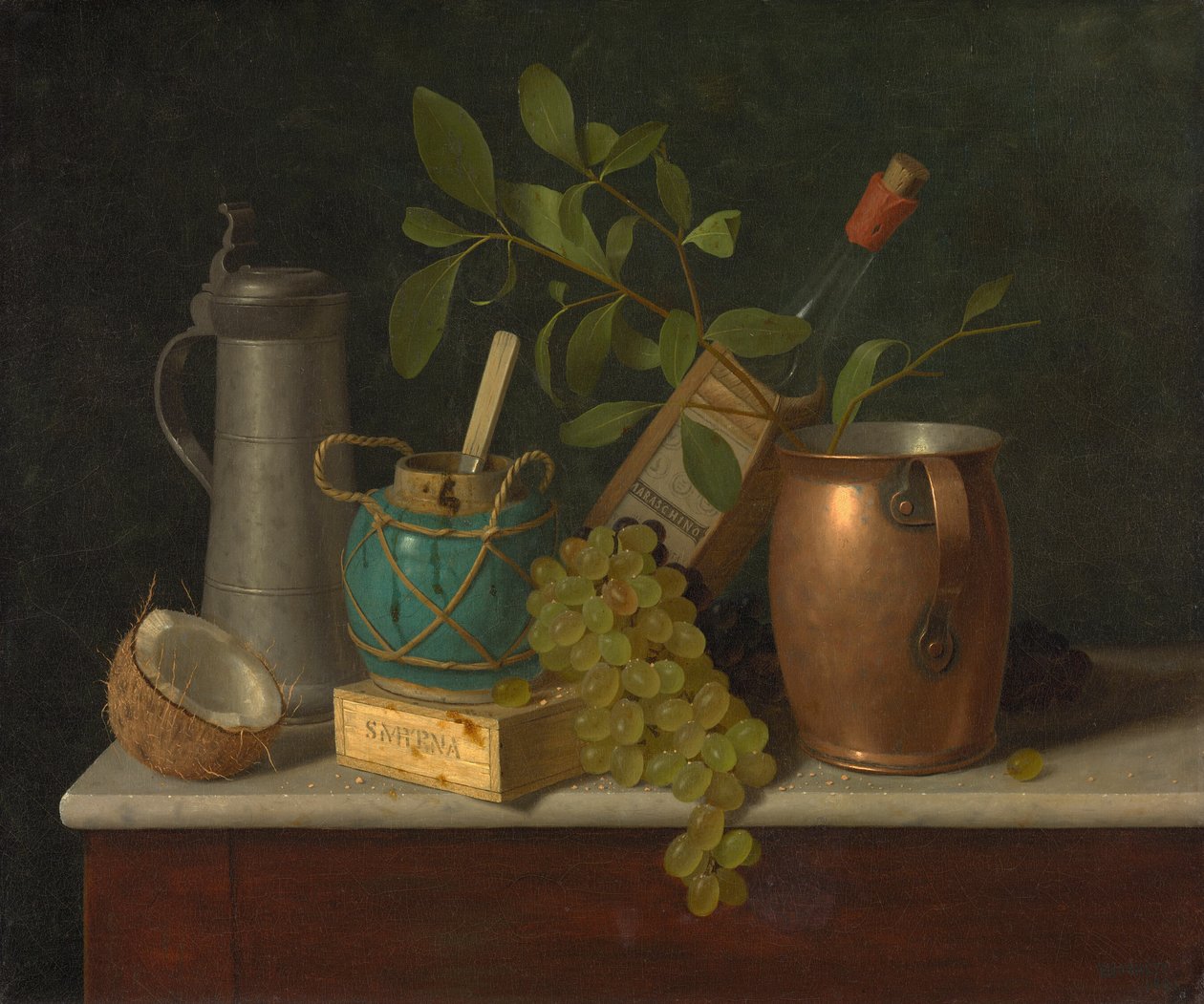 Gewoon een toetje door William Michael Harnett