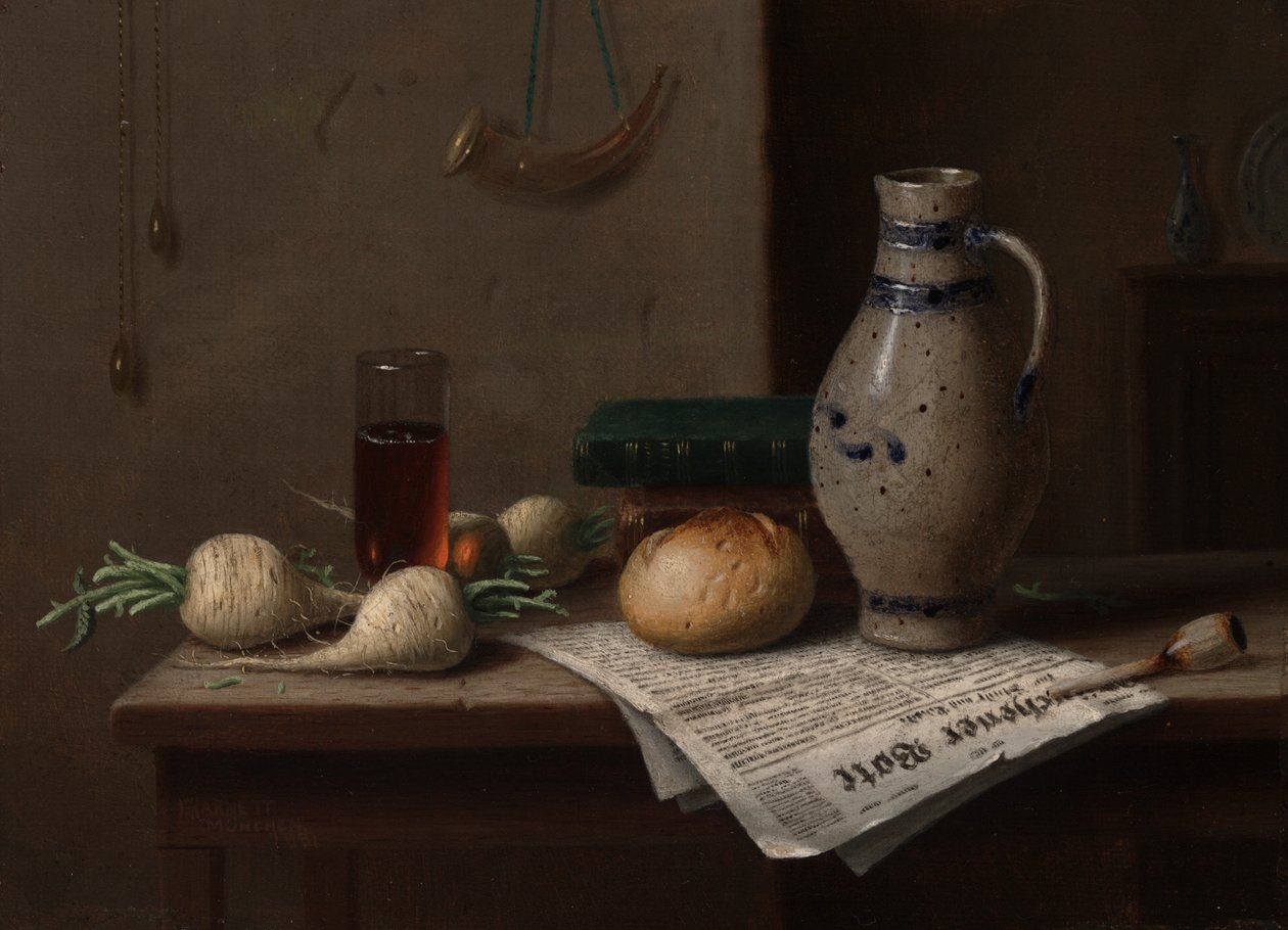 Münchener Bote door William Michael Harnett