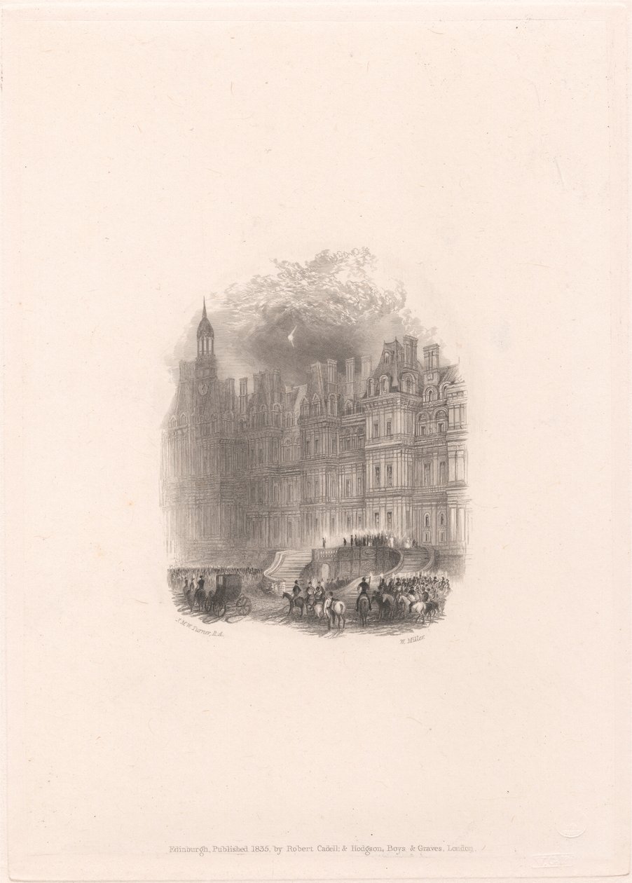 Fontainbleau door William Miller