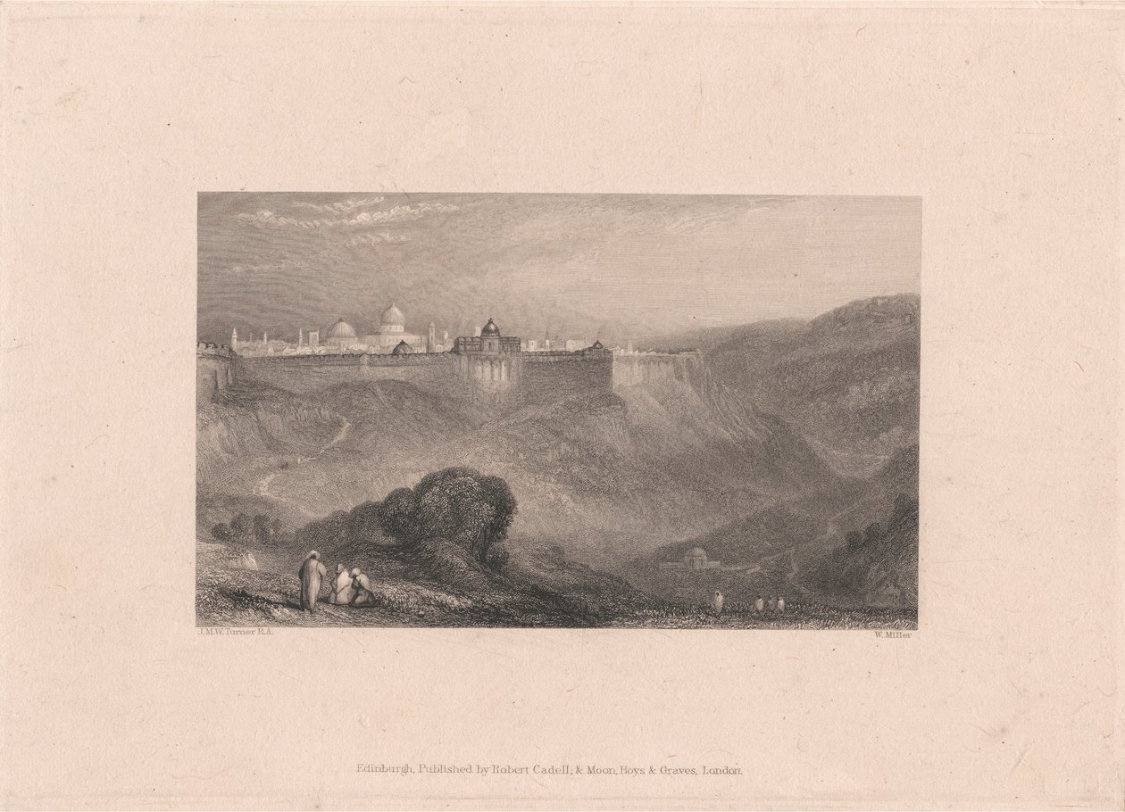 Jeruzalem door William Miller