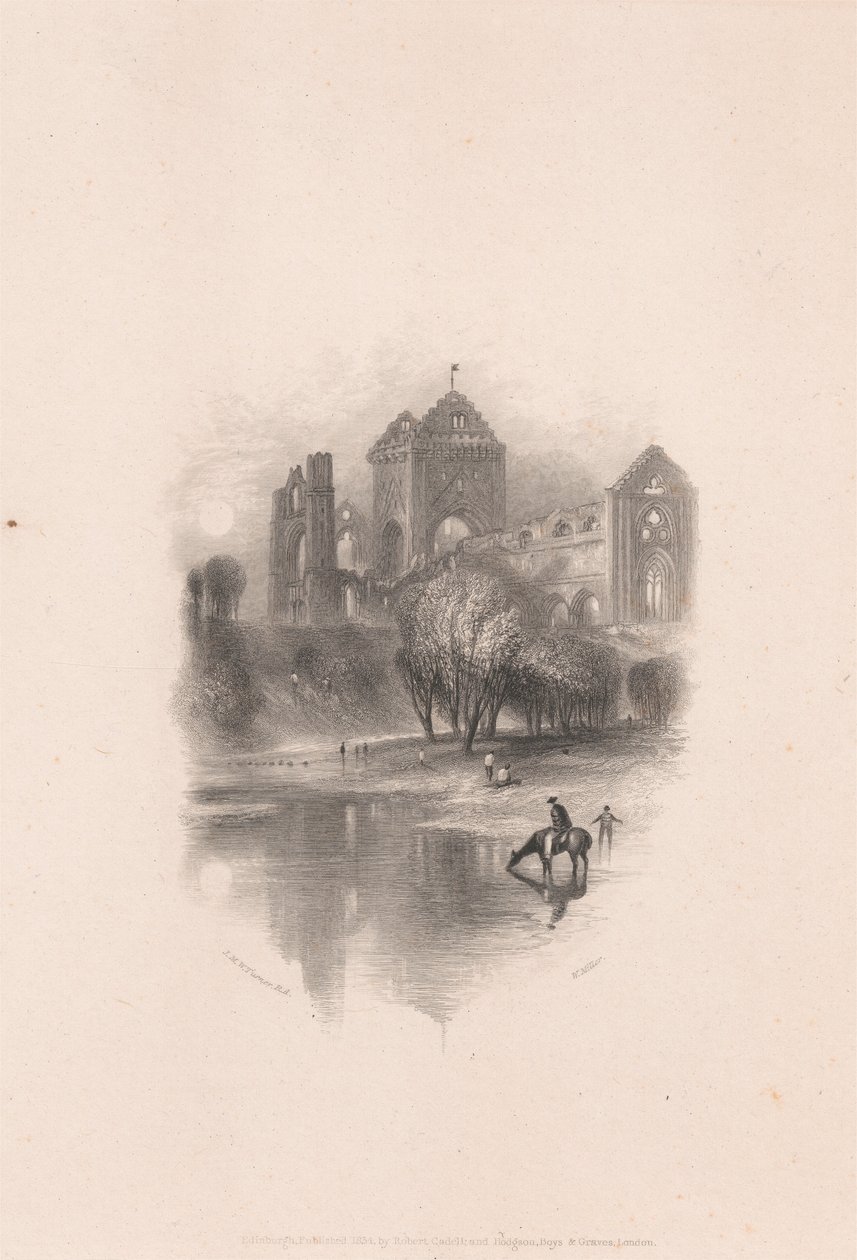 New Abbey, nabij Dumfries door William Miller