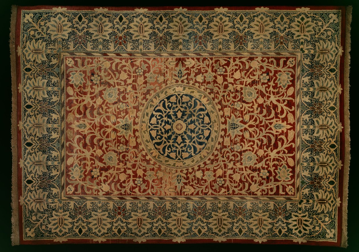 Tapijt, Wimbledon, 1887 door William Morris