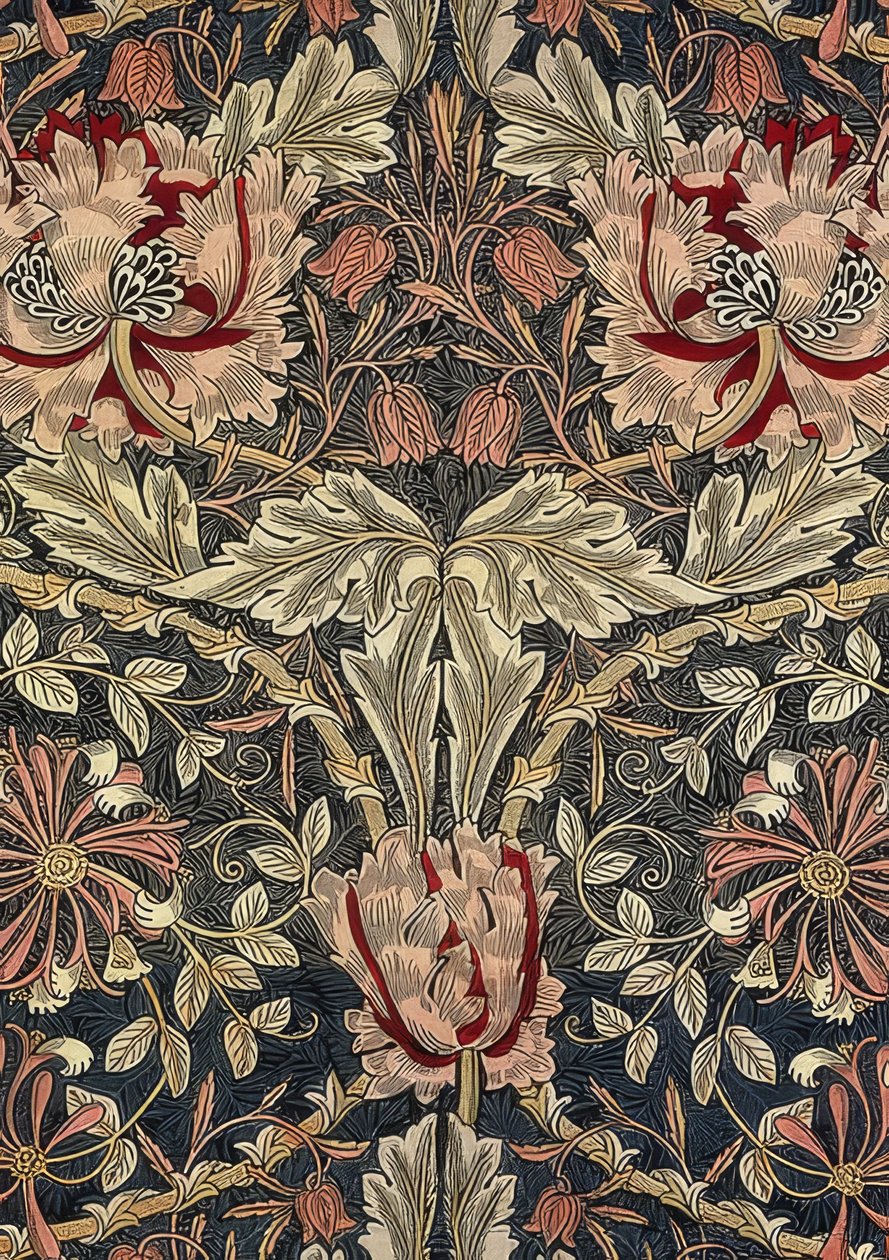 Decoratiestof door William Morris