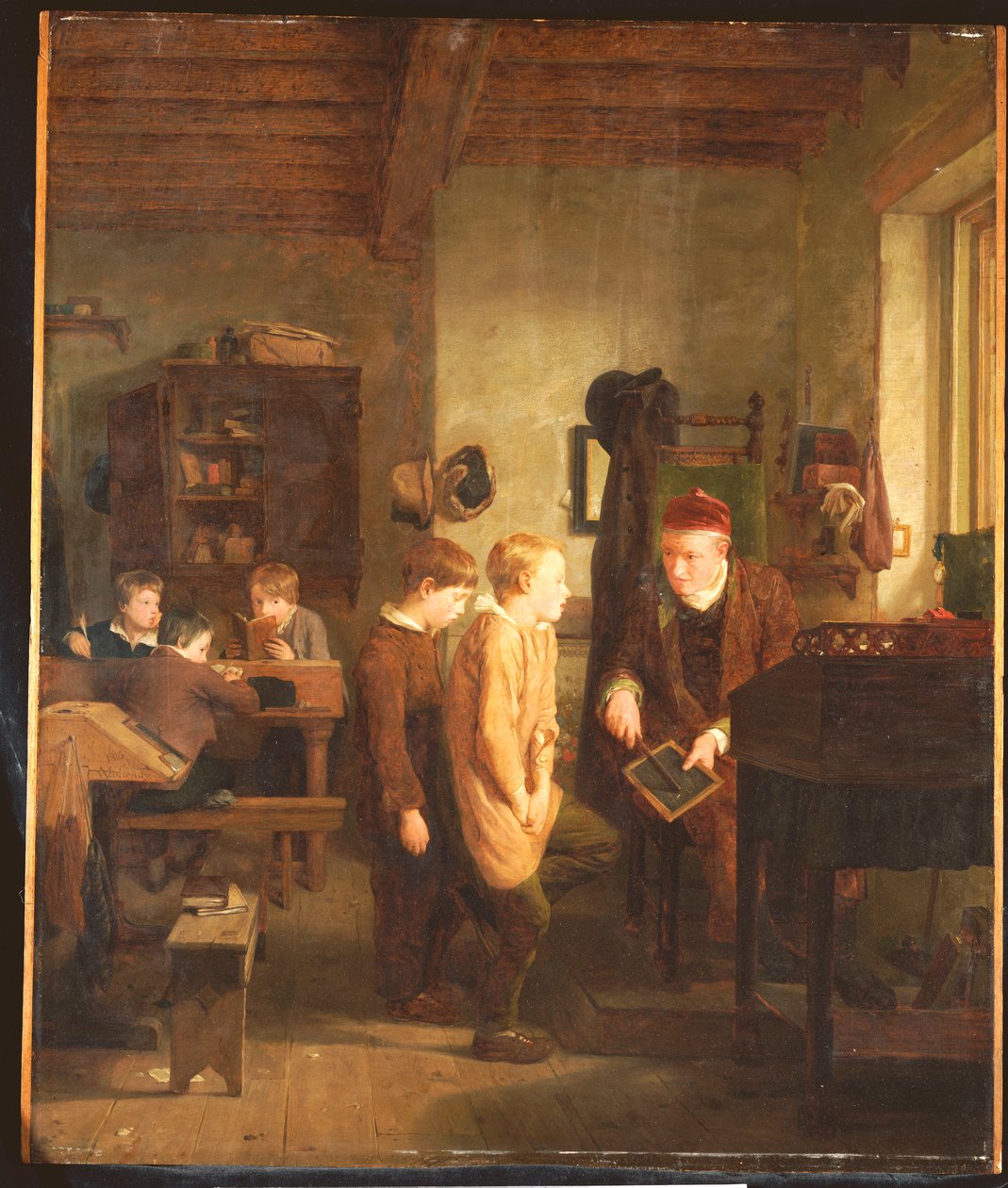 Luie Jongens door William Mulready
