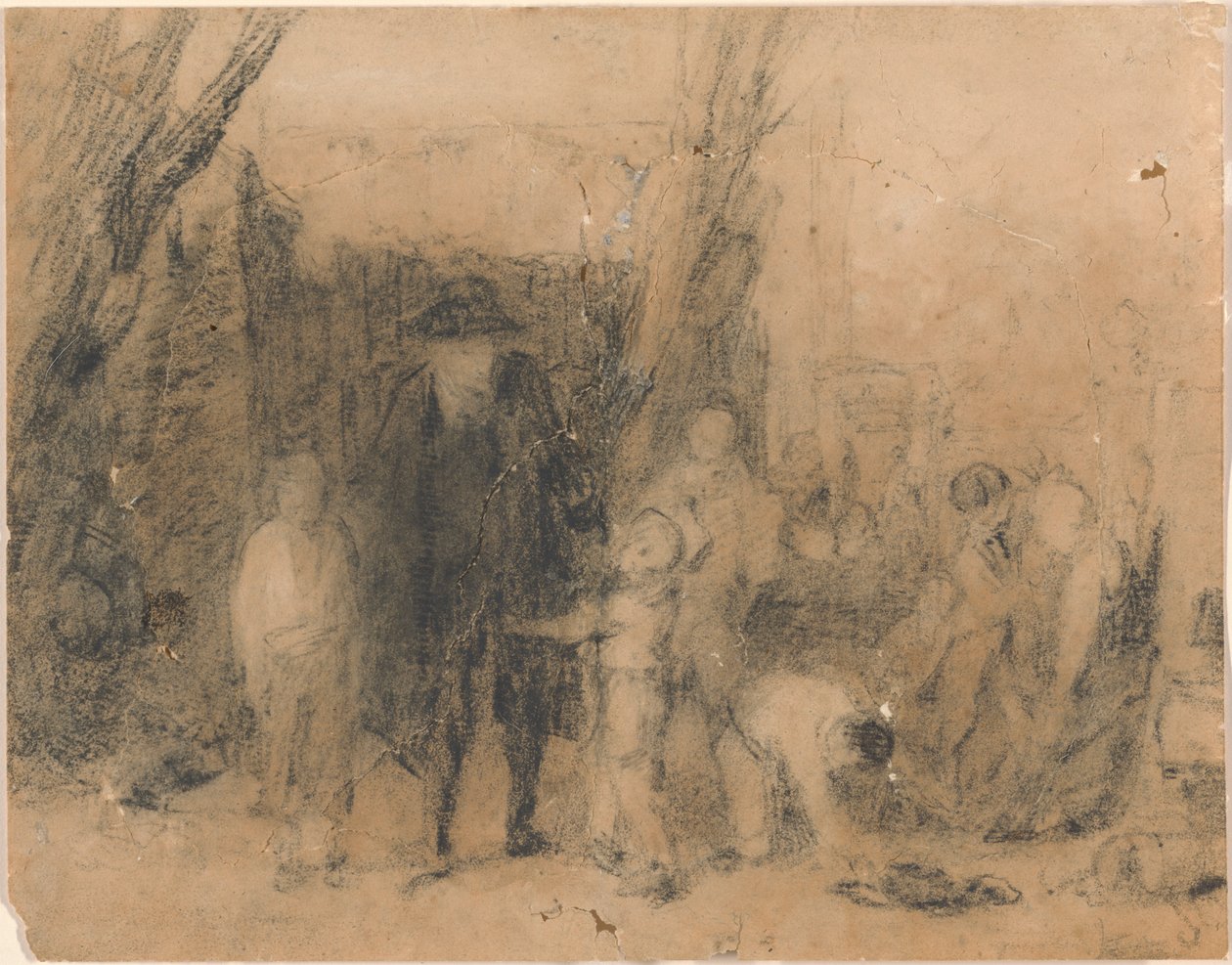 Het gevecht onderbroken door William Mulready