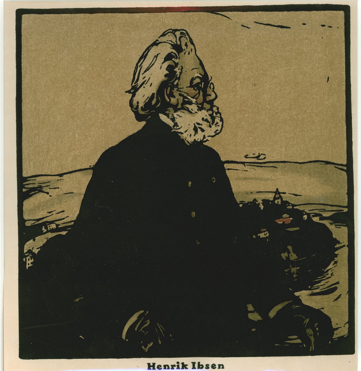 Henrik Ibsen door William Nicholson