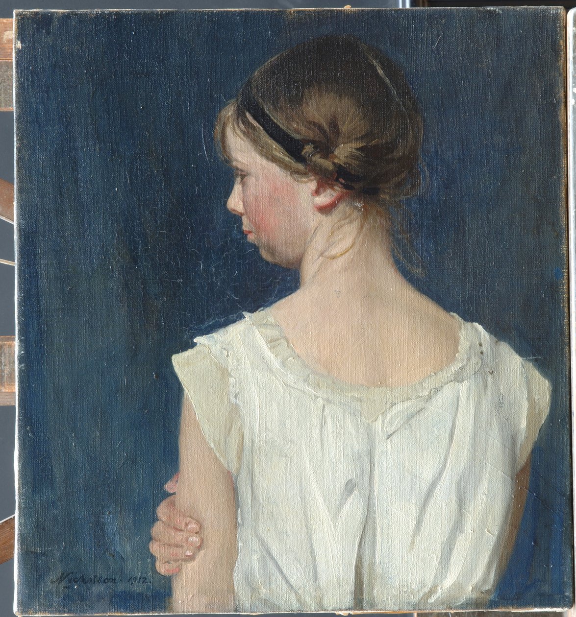 Nancy in profiel door William Nicholson