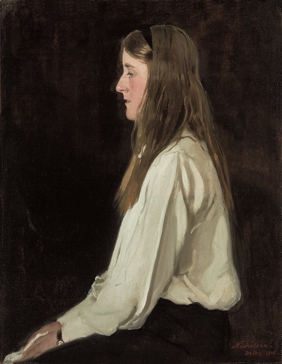 Portret van Diamond Hardinge (1900-1927) door William Nicholson