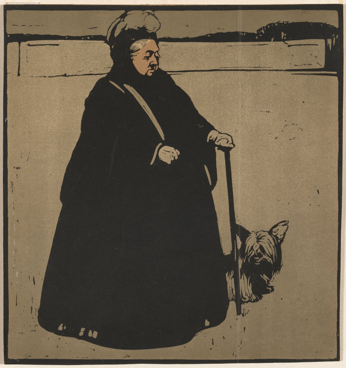 Twaalf Portretten: H. M. de Koningin door William Nicholson