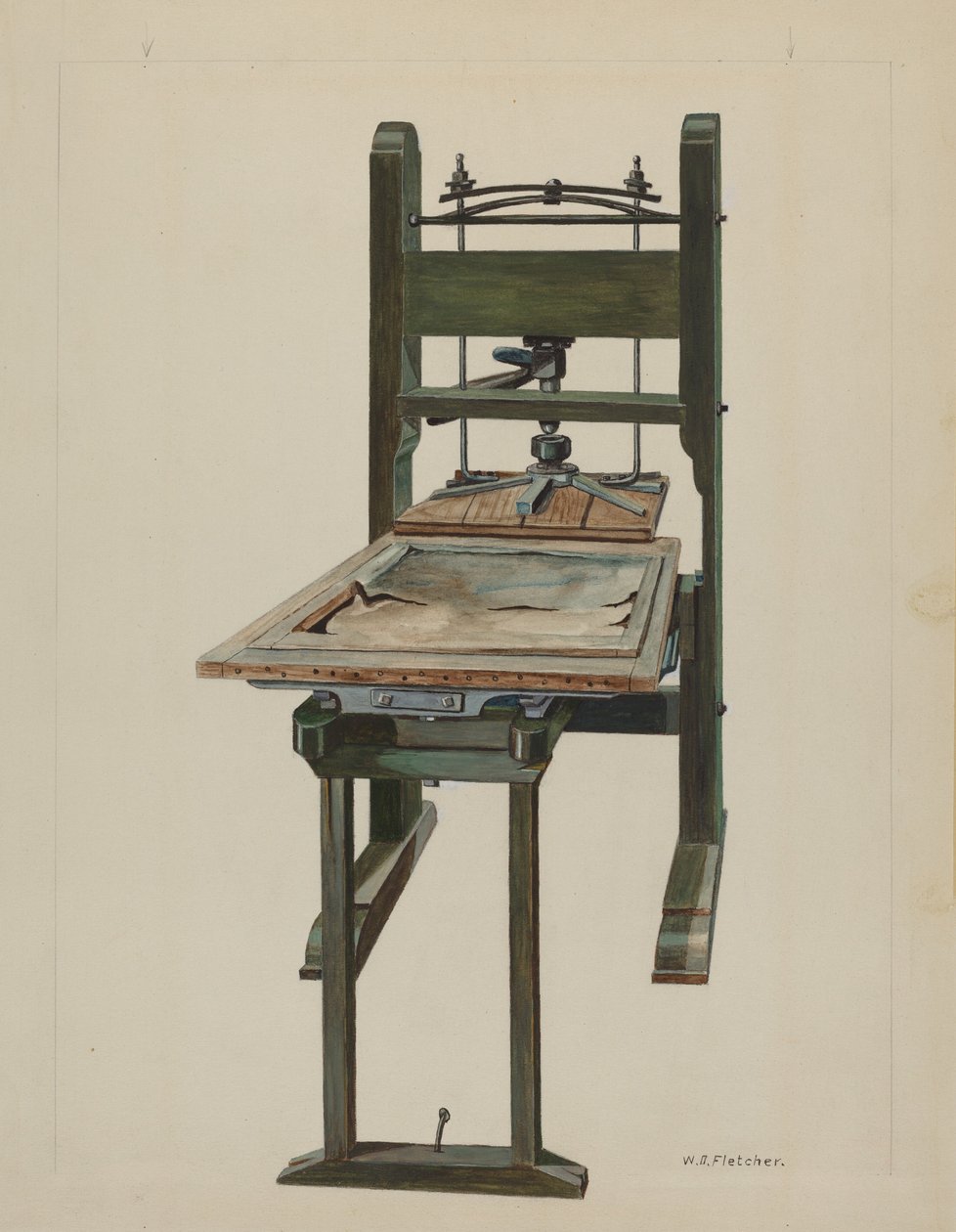Pers door William O. Fletcher