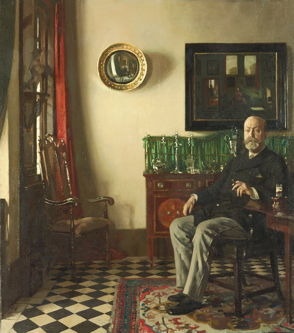 Lewis R. Tomalin, 1909 door William Orpen