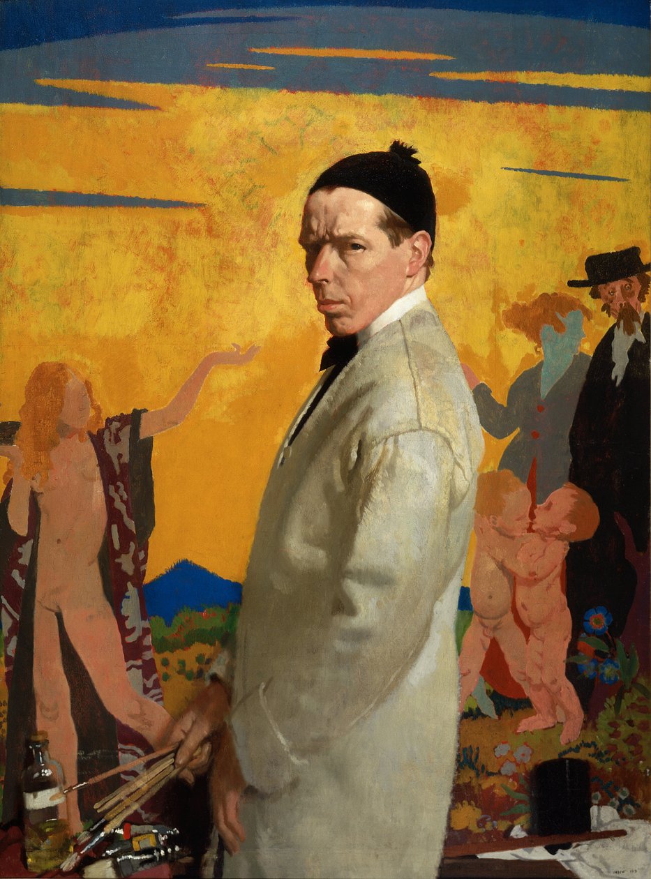 Zelfportret door William Orpen